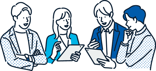 採用ページイラスト